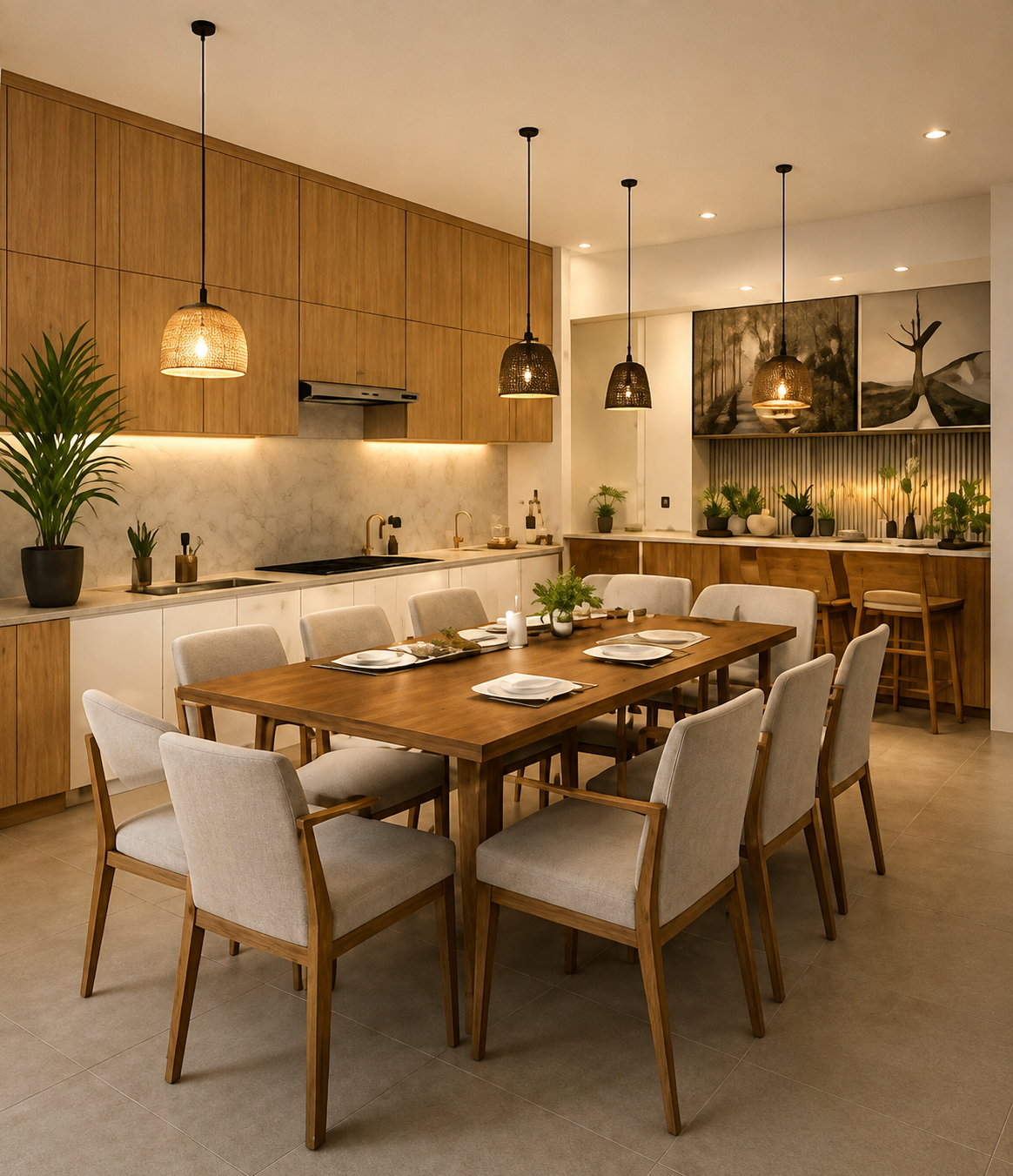 Interior Dining Room